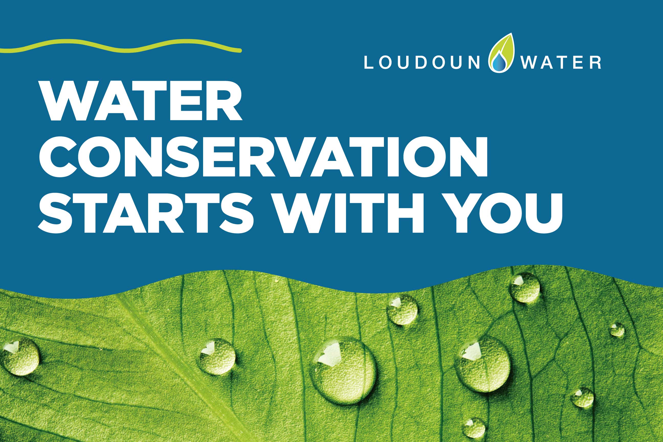 water conservation starts with you 