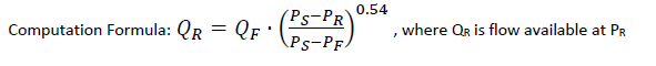 Computation formula