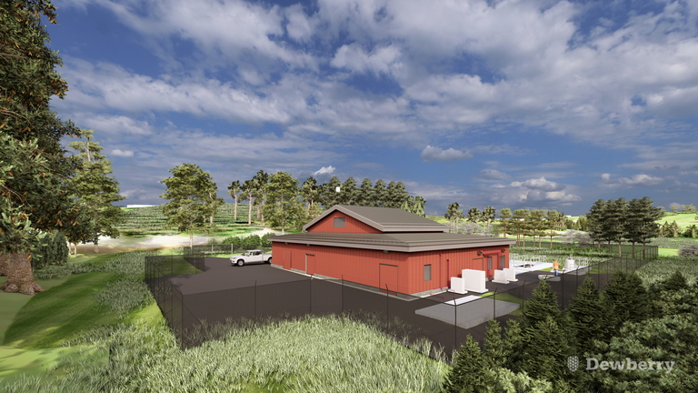 Rendering of Future Waterford WWTP