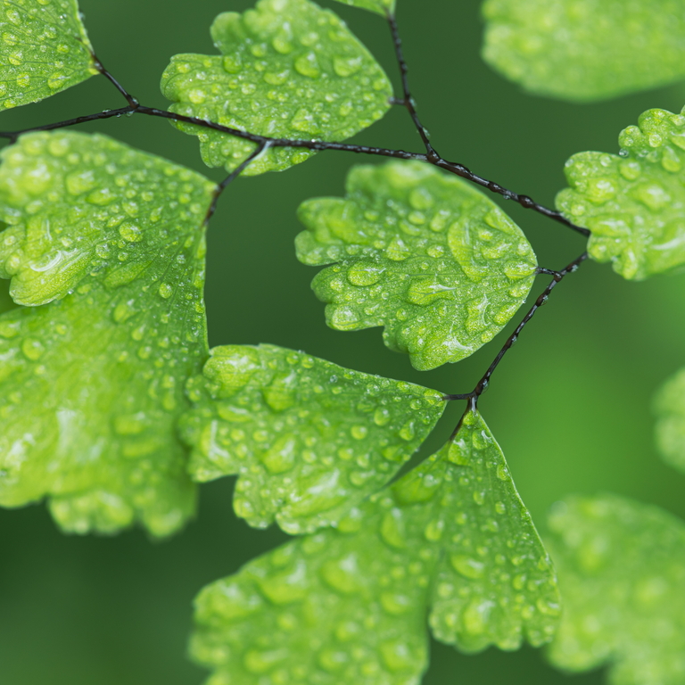 green clover leaves