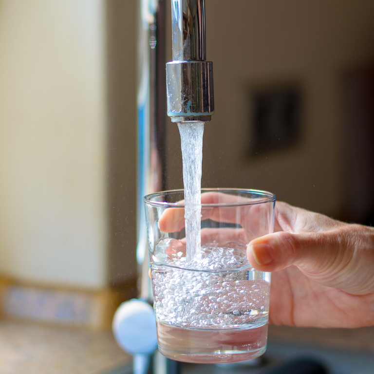 faucet filling cup