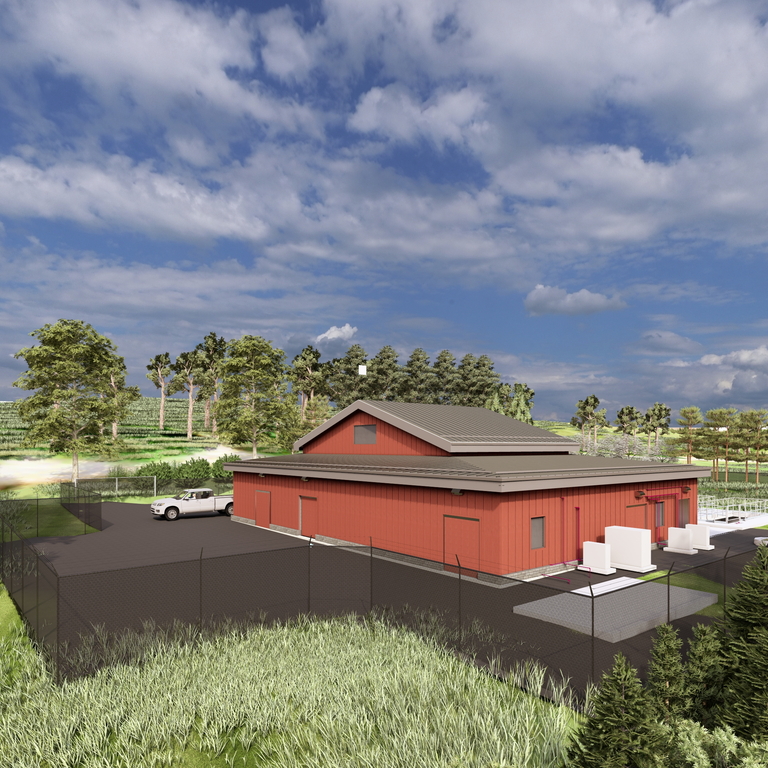 Rendering of Future Waterford WWTP