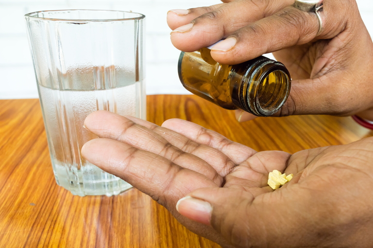 taking medication